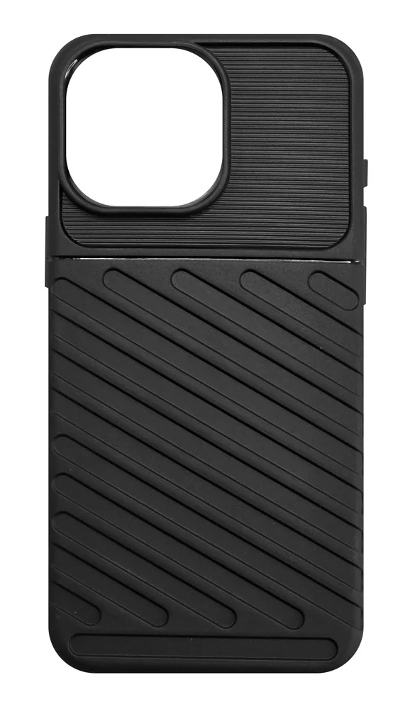 Φωτογραφία προϊόντος: POWERTECH θήκη Thunder MOB-1997 για iPhone 16 Pro, μαύρη