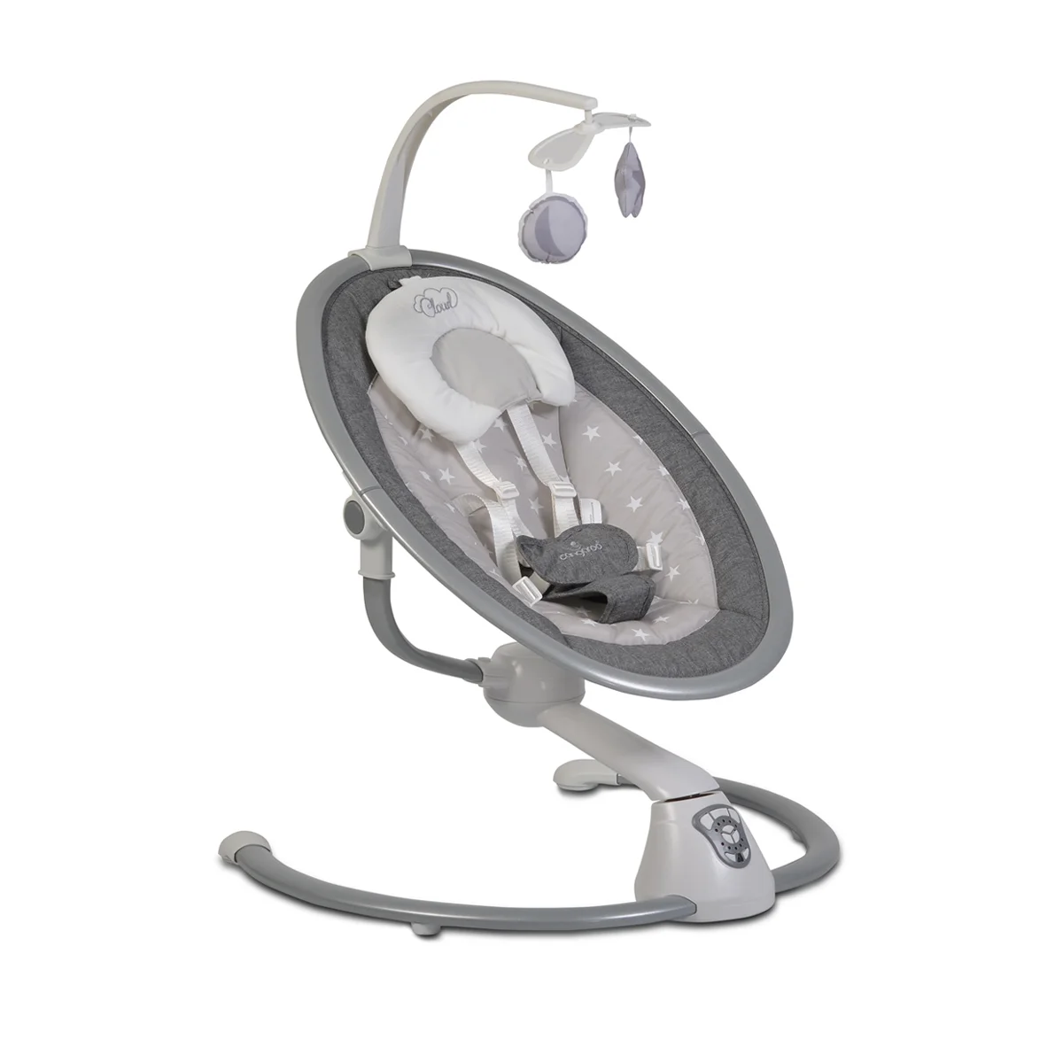 Φωτογραφία προϊόντος: CANGAROO - Electric swing Cloud grey stars - 3800146248123