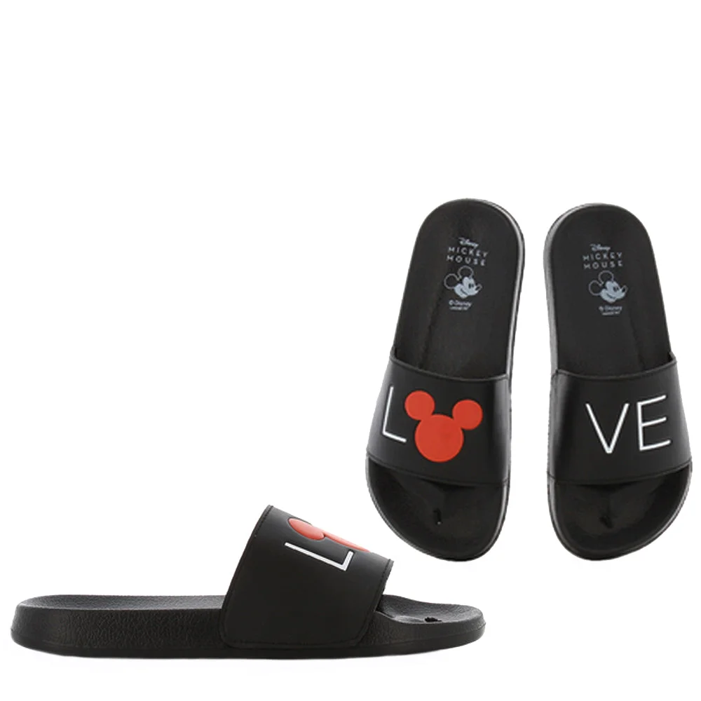 Φωτογραφία προϊόντος: MICKEY MOUSE Twin Σαγιονάρα 30-41 - ΜΑΥΡΟ
