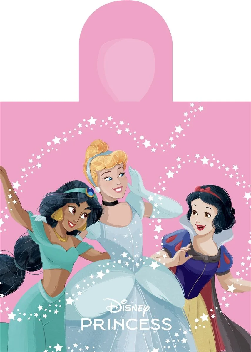 Φωτογραφία προϊόντος: Πόντσο Quick Dry Microfiber 50x100εκ. Disney Home Princess 192 Baby Pink Dimcol