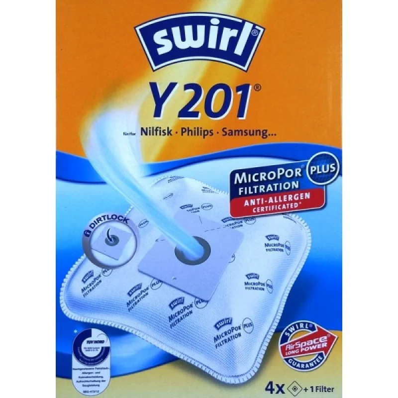 Φωτογραφία προϊόντος: Swirl Y201 Σακούλες Σκούπας