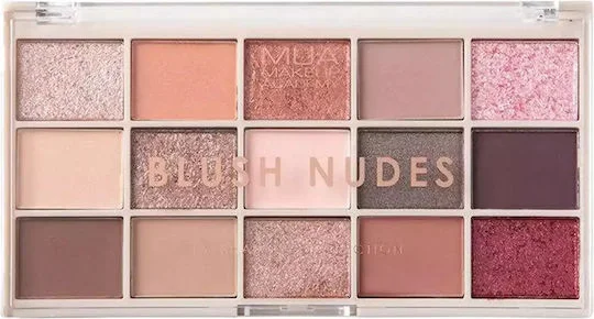 Φωτογραφία προϊόντος: MUA Blush Nudes Παλέτα με Σκιές Ματιών σε Στερεή Μορφή Πολύχρωμη 12gr