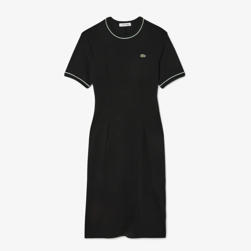 Φωτογραφία προϊόντος: Φόρεμα γυναικείο Lacoste Trim Accent Jersey Navy Blue