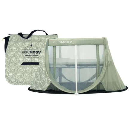 Φωτογραφία προϊόντος: AeroMoov Instant Travel Cot: Αναδιπλούμενο παρκοκρέβατο Seashell Olive