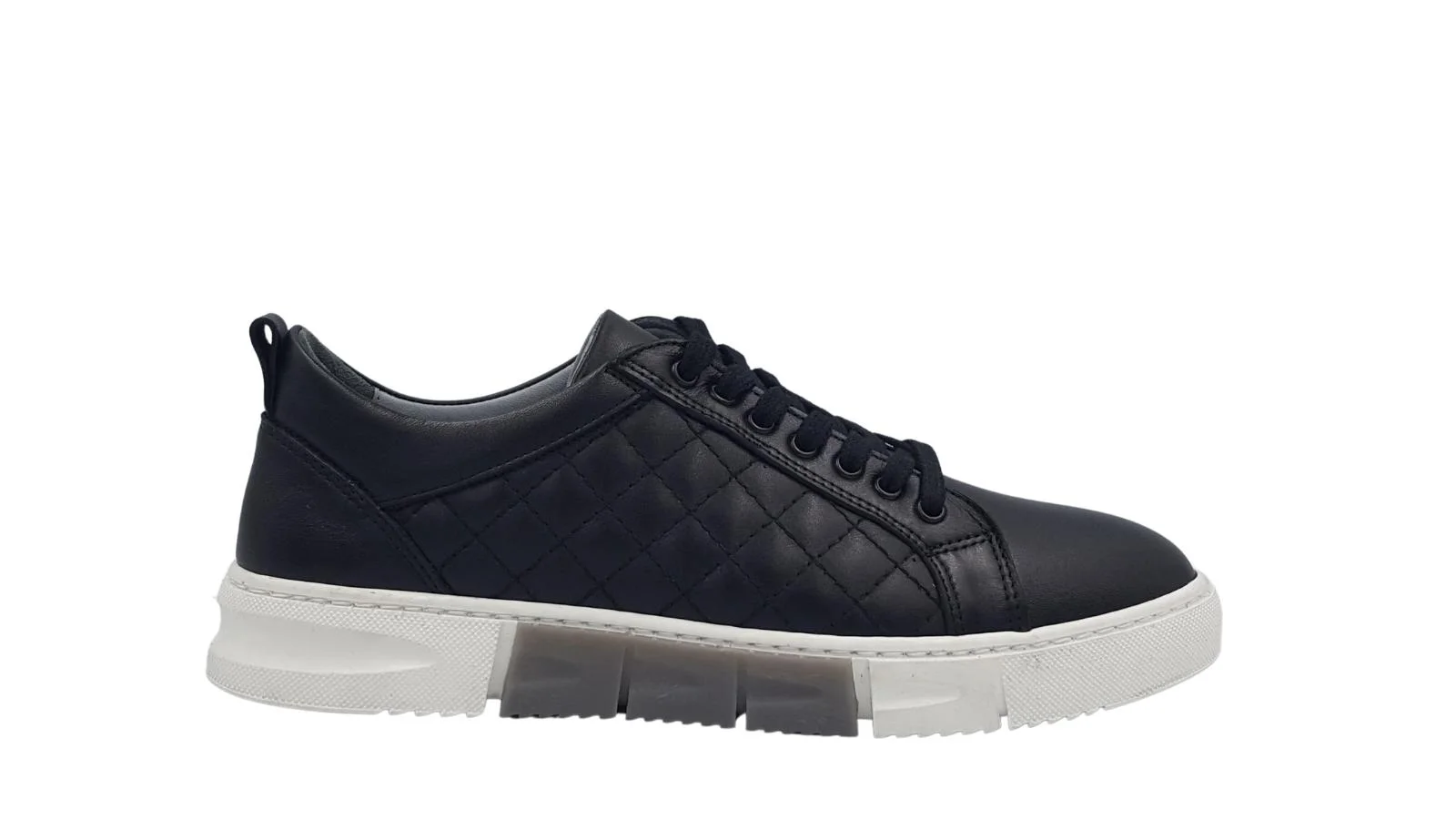 Φωτογραφία προϊόντος: Leder Shoes Ανδρικά Δέρματινα Sneakers – 1177 – Μαύρο