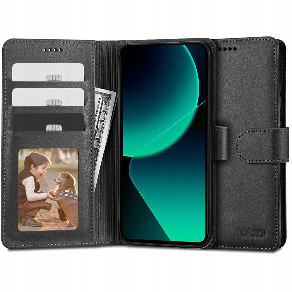 Φωτογραφία προϊόντος: Θήκη βιβλιαράκι Xiaomi 13T Tech-Protect (Μάυρο)