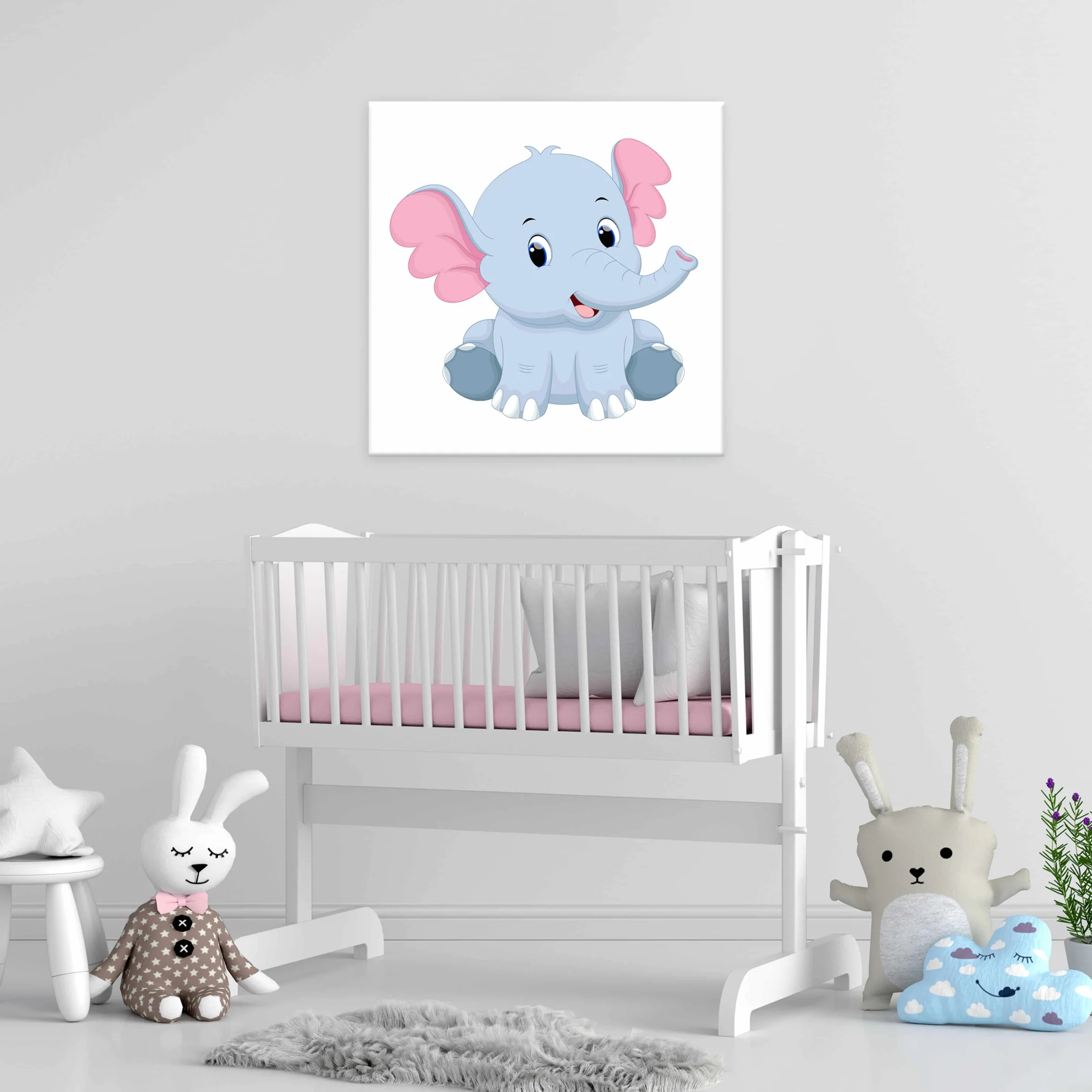 Φωτογραφία προϊόντος: Πίνακας Σε Καμβά - Lovely Baby Elephant