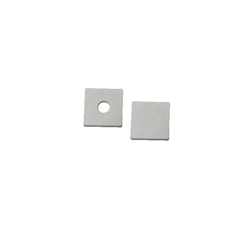 Φωτογραφία προϊόντος: ACALIGHT SET OF WHITE ΠΛΑΣΤΙΚΟ END CAPS FOR P124, 1PC WITH HOLE & 1PC WITHOUT HOLE / EP124