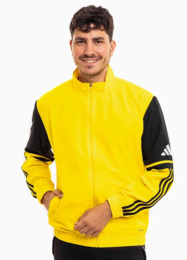 Φωτογραφία προϊόντος: Adidas Ανδρική Ζακέτα με Φερμουάρ κίτρινη ΚΙΤΡΙΝΟ