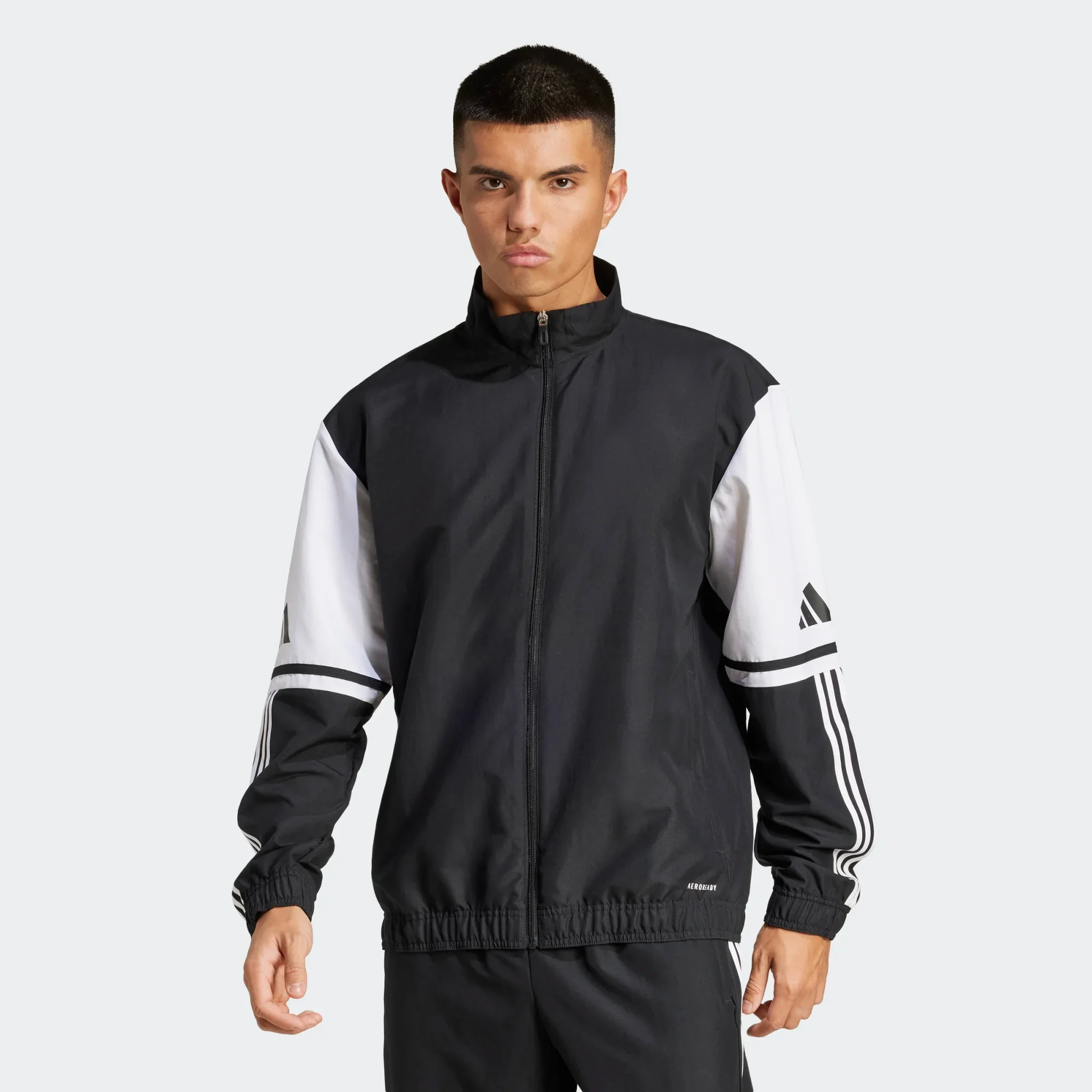 Φωτογραφία προϊόντος: Adidas Ανδρική Ζακέτα με Φερμουάρ Μαύρη JE2761 ΜΑΥΡΟ
