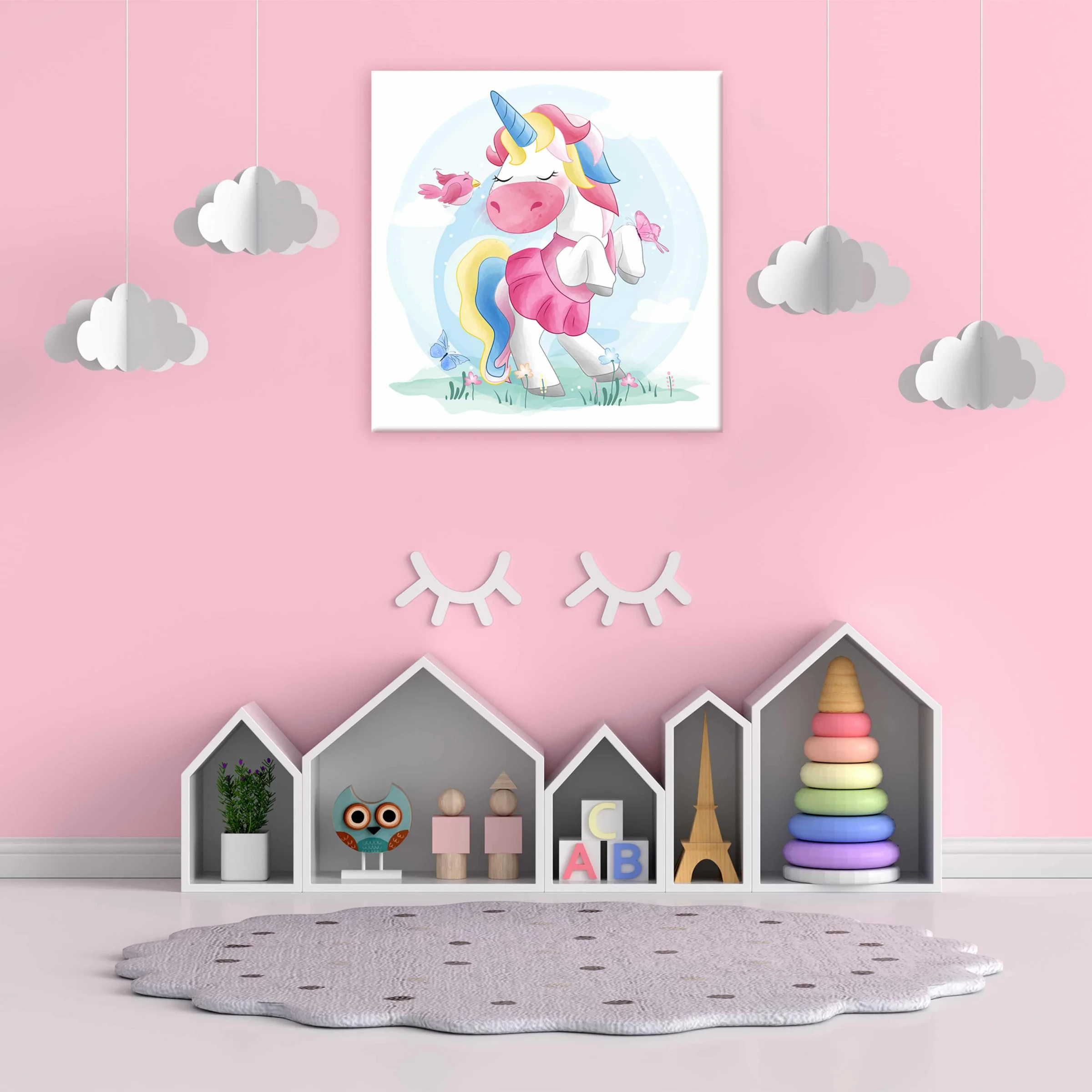 Φωτογραφία προϊόντος: Πίνακας Σε Καμβά - Unicorn Princess Dancer