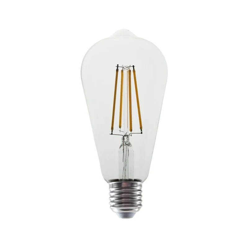 Φωτογραφία προϊόντος: ACALIGHT FILAMENT LED STEP-DIM ST64 8W 2700K 230V AC 940LM RA80 30000HRS 360° 1xE27 / CONDI8WWSD