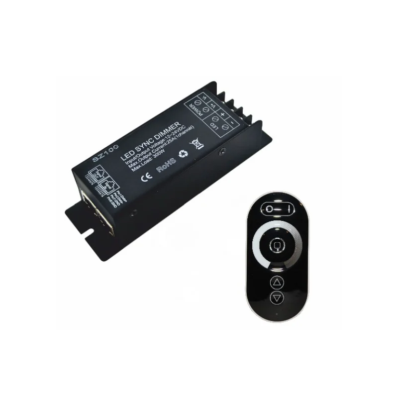 Φωτογραφία προϊόντος: ACALIGHT LED DIMMER POWER 25A 12V 300W & 24V 600W & RF TOUCH REMOTE / SZ100-SYNC