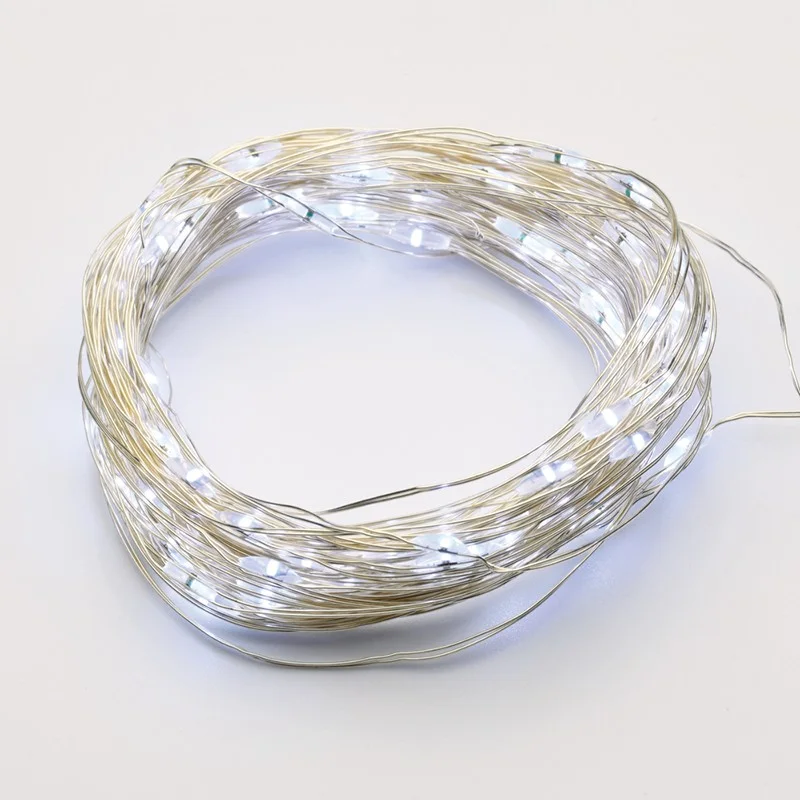 Φωτογραφία προϊόντος: ACALIGHT ΛΑΜΠΑΚΙΑ 20 LED 1.2W ΣΕ ΣΕΙΡΑ ΨΥΧΡΟ ΛΕΥΚΟ ΜΕ ΜΠΑΤΑΡΙΕΣ 2xΑΑ 6ON/18OFF & ΑΣΥΜΙ ΚΑΛΩΔΙΟ ΧΑΛΚΟΥ 2m IP20 100mm / X0120211