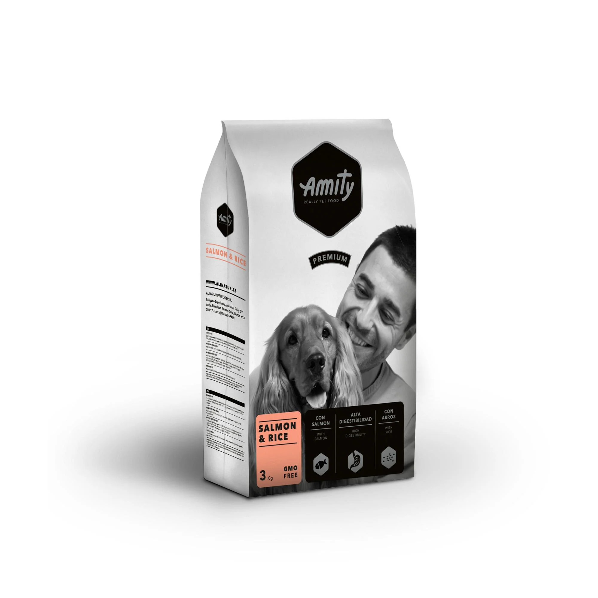 Φωτογραφία προϊόντος: Amity Salmon + Rice 3KG