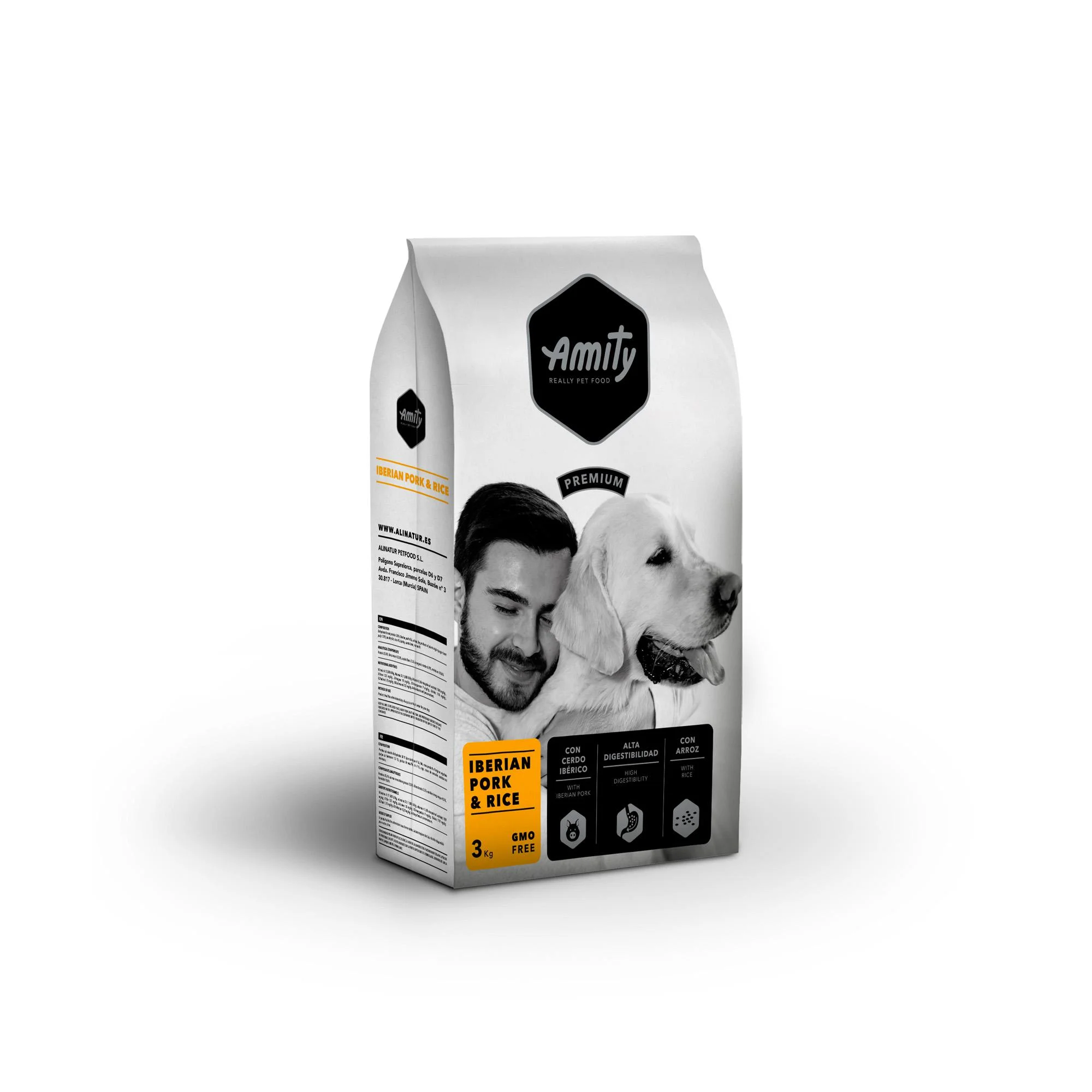 Φωτογραφία προϊόντος: Amity Iberian Pork + Rice 3KG