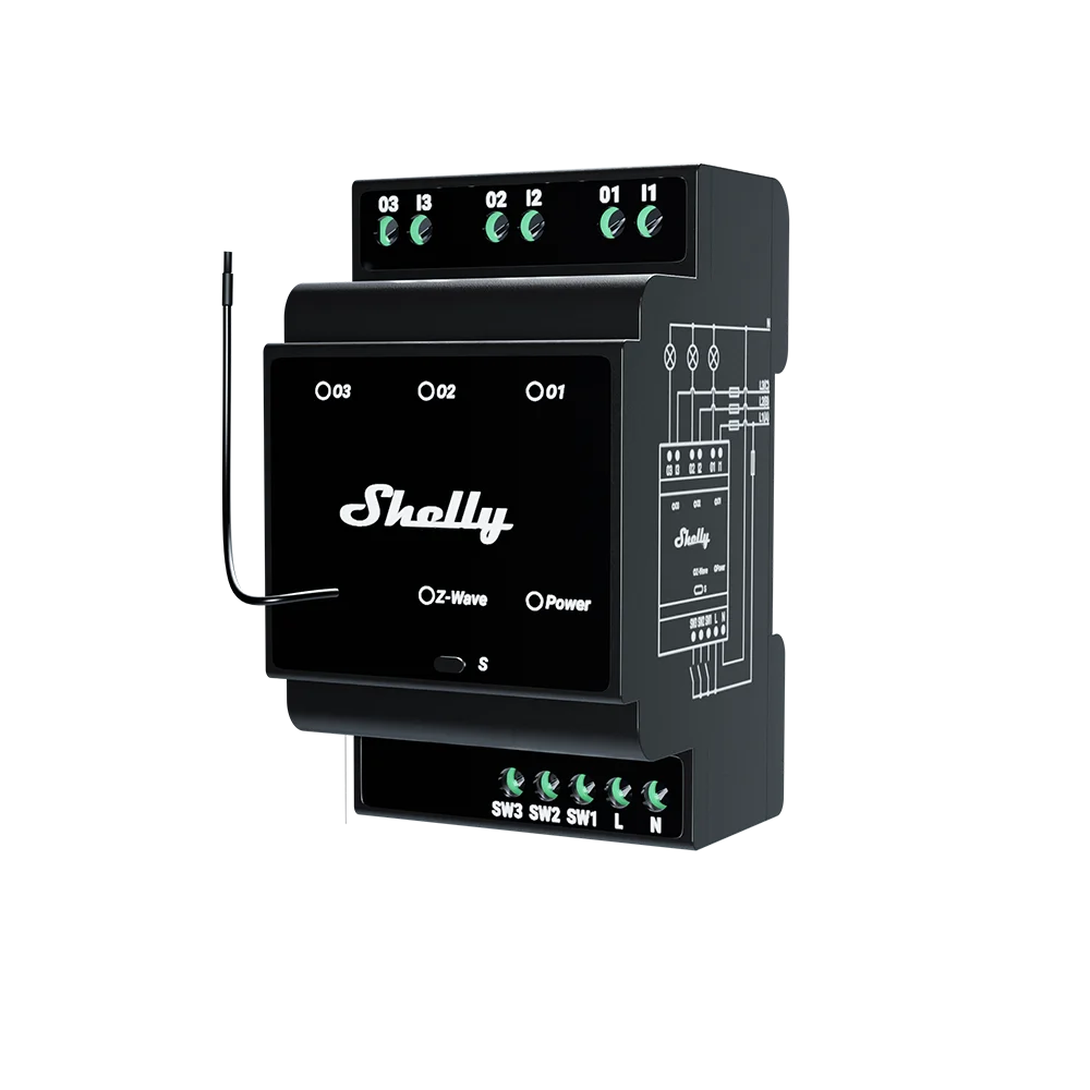 Φωτογραφία προϊόντος: Elvhx 3800235269336 | Shelly Wave PRO 3 - EAN 3800235269336
