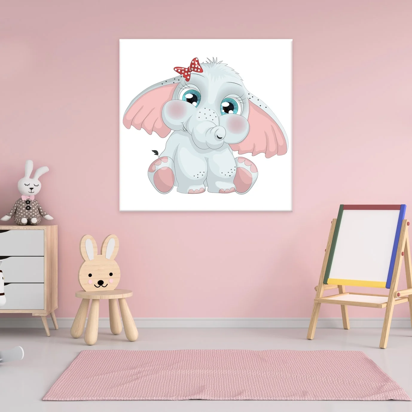 Φωτογραφία προϊόντος: Πίνακας Σε Καμβά - Wonder Baby Elephant