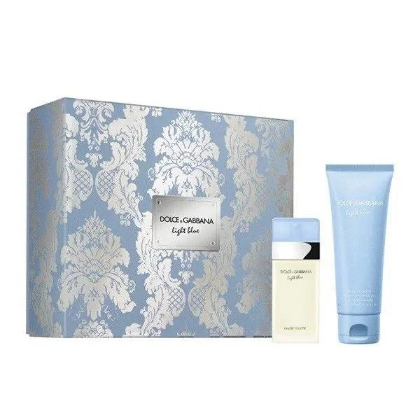 Φωτογραφία προϊόντος: Dolce + Gabbana Light Blue Women's Giftset Άρωμα EDT 25ml Body Cream 50ml