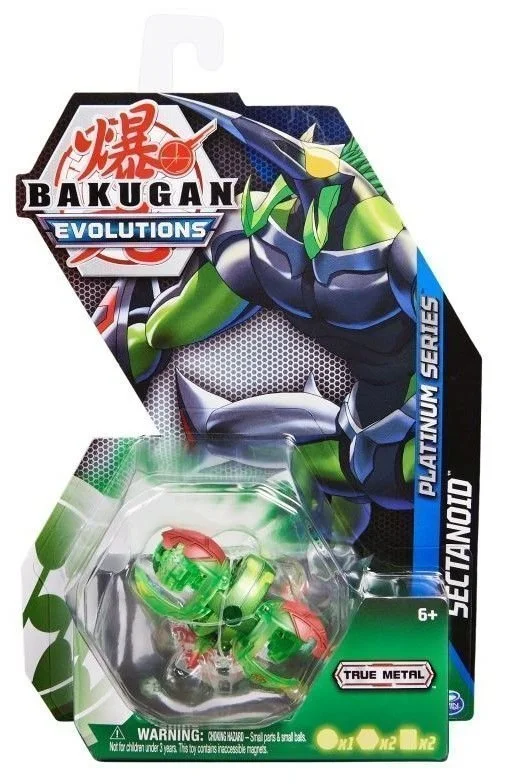 Φωτογραφία προϊόντος: Spin Master Bakugan Evolutions: Sectanoid Platinum Series (20135949) Πράσινο
