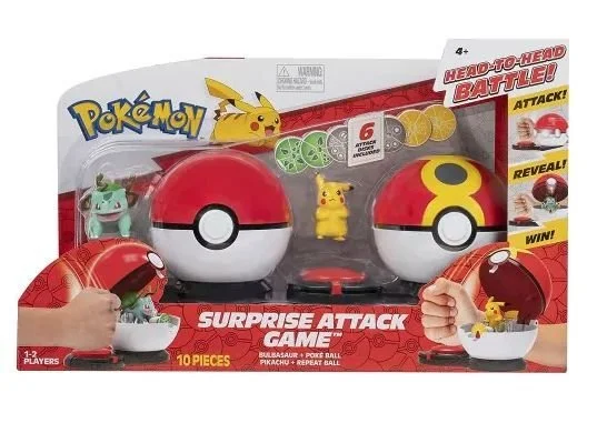 Φωτογραφία προϊόντος: ΟΕΜ Jazwares Pokemon Παιχνίδι Μάχης 2 Τεμ PIKACHU VS BULBASAUR (JW002474-A/3)