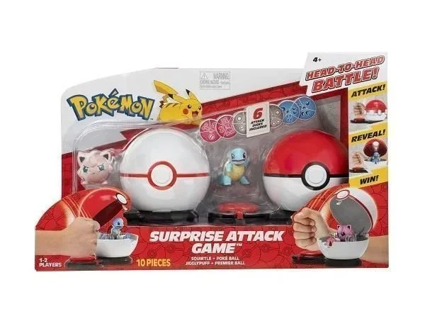 Φωτογραφία προϊόντος: ΟΕΜ Jazwares Pokemon παιχνίδι μάχης 2 τεμ Squirtle vs Jigglypuff (JW002474-A/1)