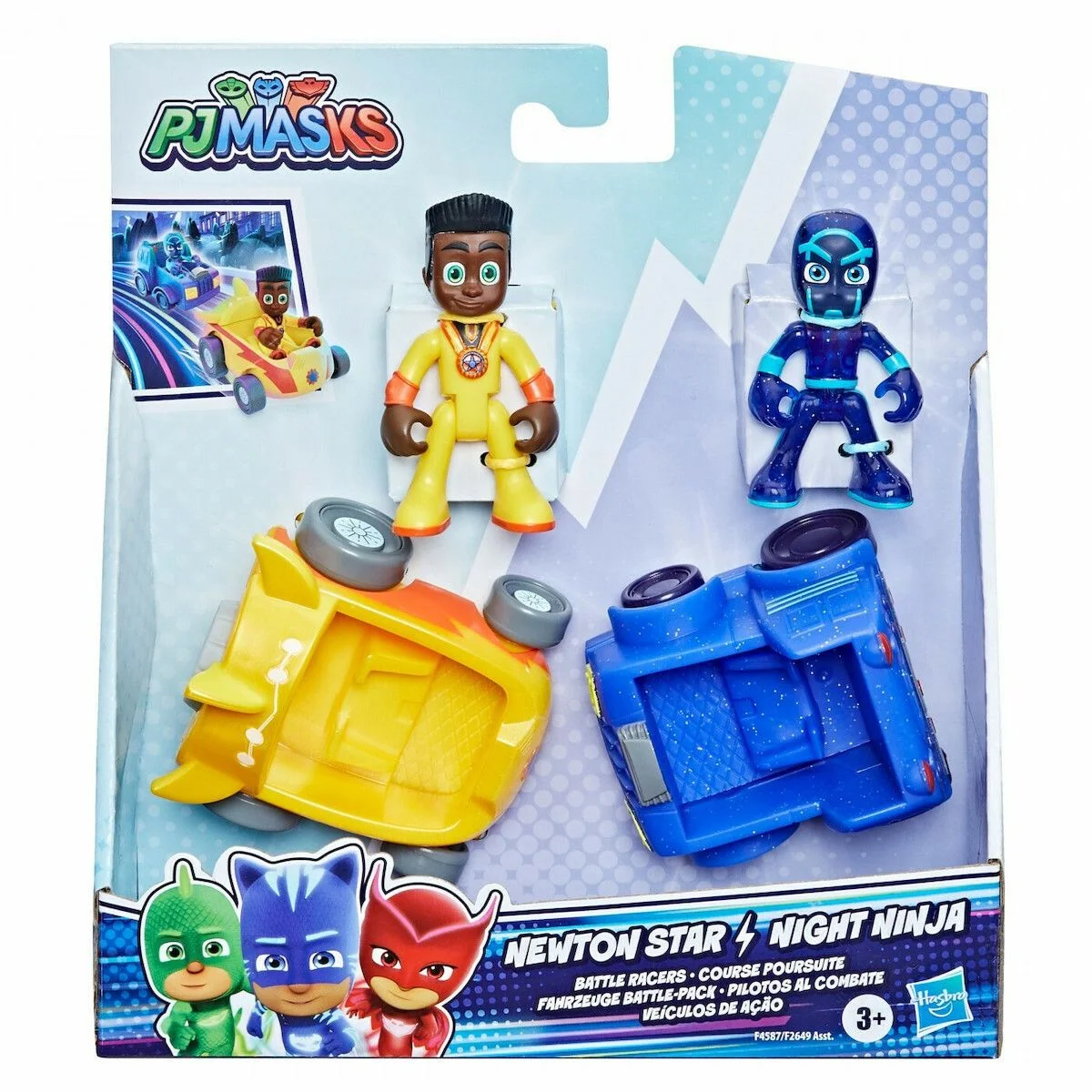 Φωτογραφία προϊόντος: Hasbro Pj Masks Οχήματα Δράσης NewTon Star vs Night Ninja Battle (F4587)