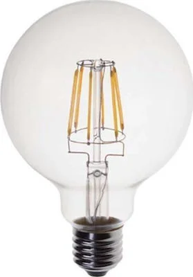 Φωτογραφία προϊόντος: Λάμπα Led Filament Dimmable Eurolamp Γλόμπος G95 8W Ε27 A60 2200K 240V 147-81461