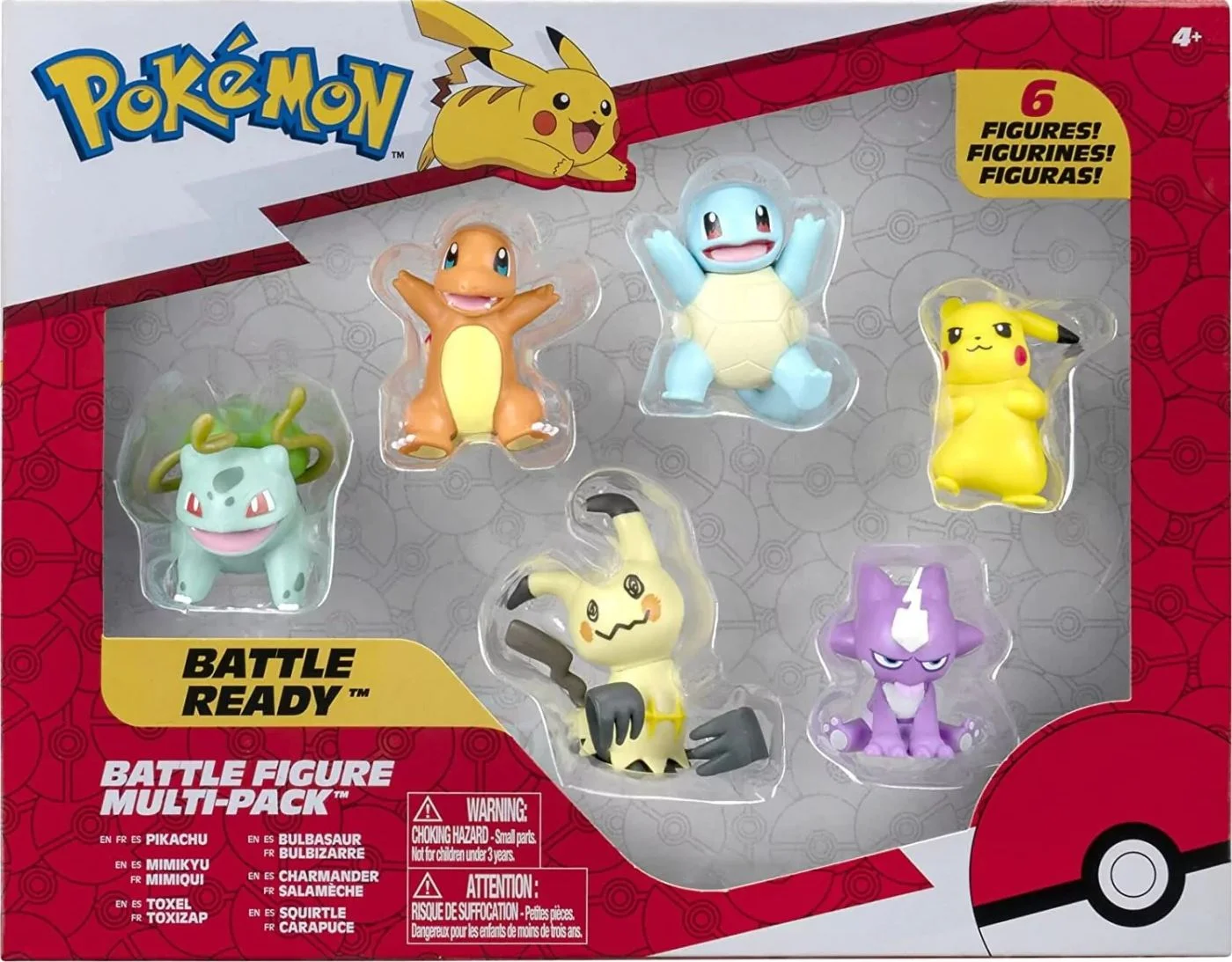 Φωτογραφία προϊόντος: ΟΕΜ Pokemon Φιγούρα W3 6 Τεμάχια (JW002469-C)