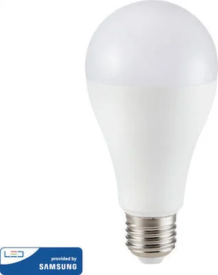 Φωτογραφία προϊόντος: Λάμπα LED E27 A65 Samsung Chip SMD 15W Ψυχρό λευκό 6400K 161