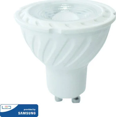 Φωτογραφία προϊόντος: LED Spot V-TAC GU10 3000K θερμό λευκό 6,5W 480 lumens 110D SAMSUNG CHIP 192