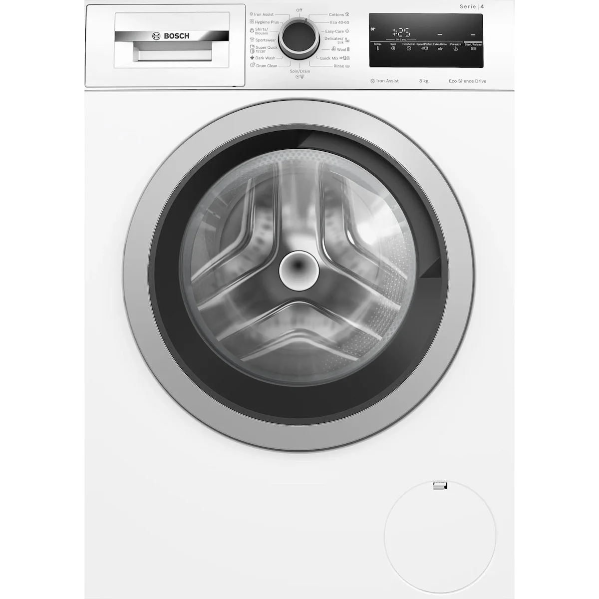 Φωτογραφία προϊόντος: Πλυντήριο Ρούχων Bosch WAN28266BY 8kg A 1400 Στροφών Ατμού Λευκό