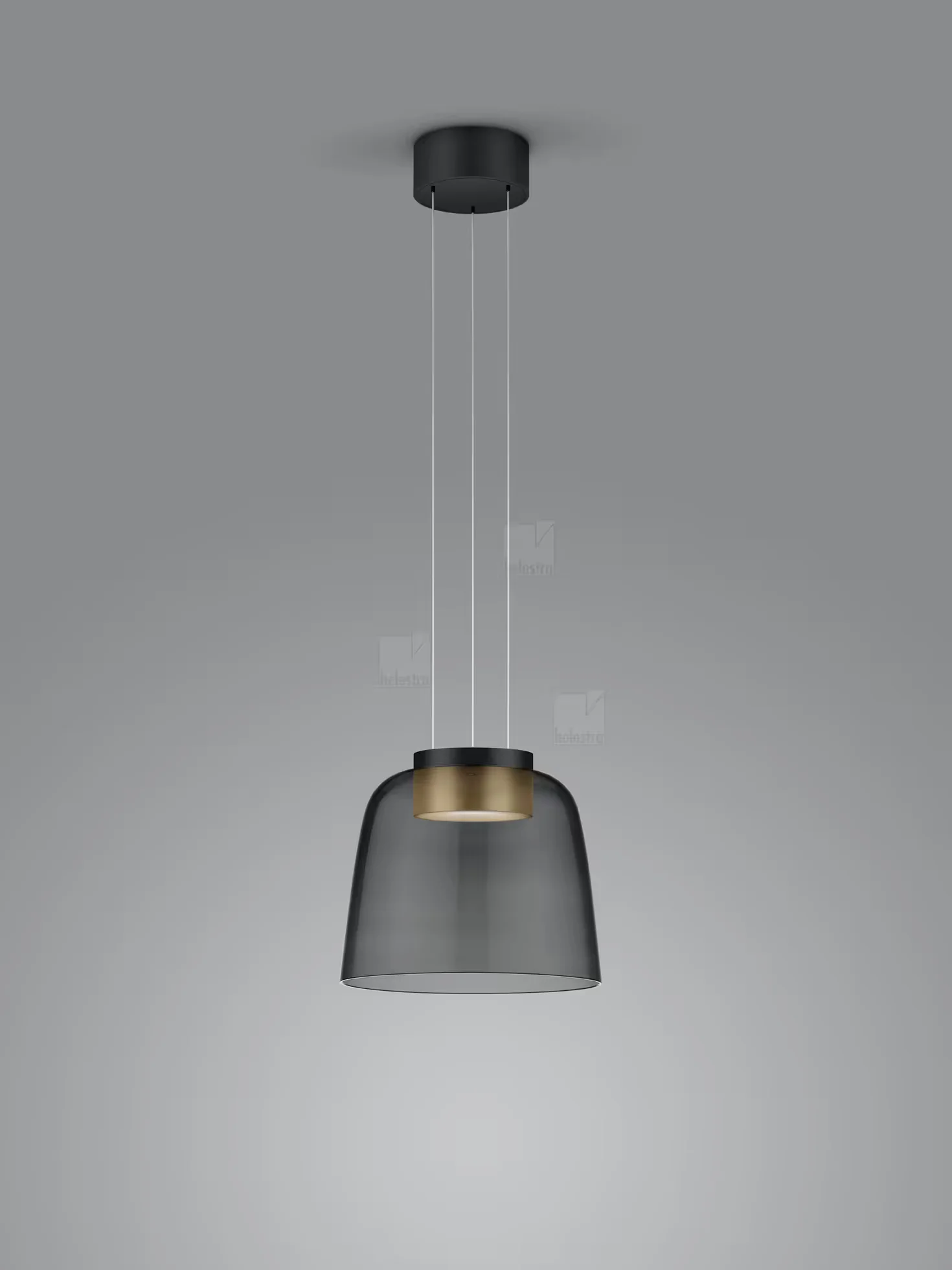 Φωτογραφία προϊόντος: Helestra ROMO Pendant Luminaire Μαύρο-Χρυσό LED 25W Direct/Indirect Μαύρο Μαύρο/Χρυσό Χρυσό