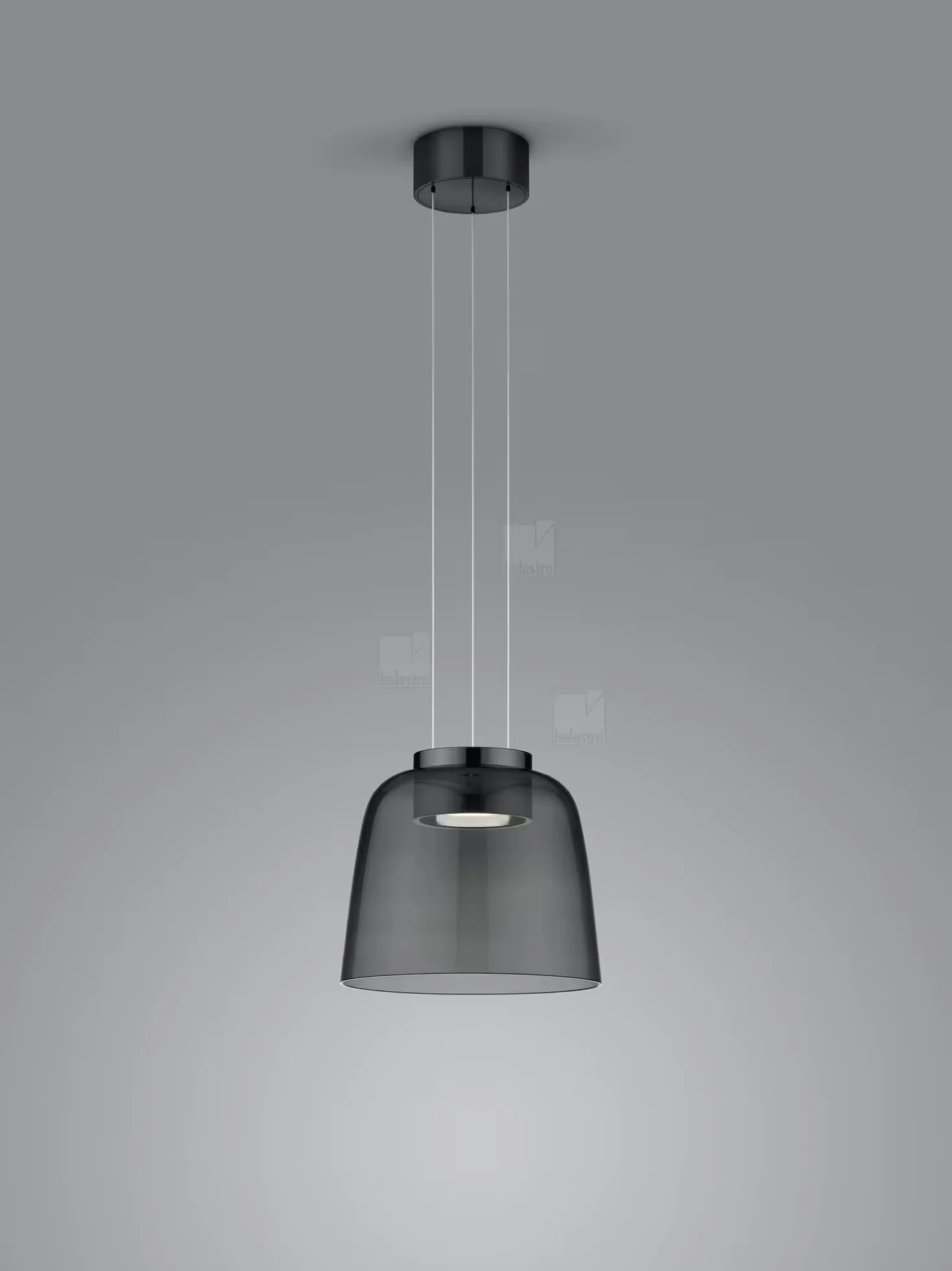 Φωτογραφία προϊόντος: Helestra ROMO Pendant Luminaire Black Chrome LED 25W Direct/Indirect Μαύρο