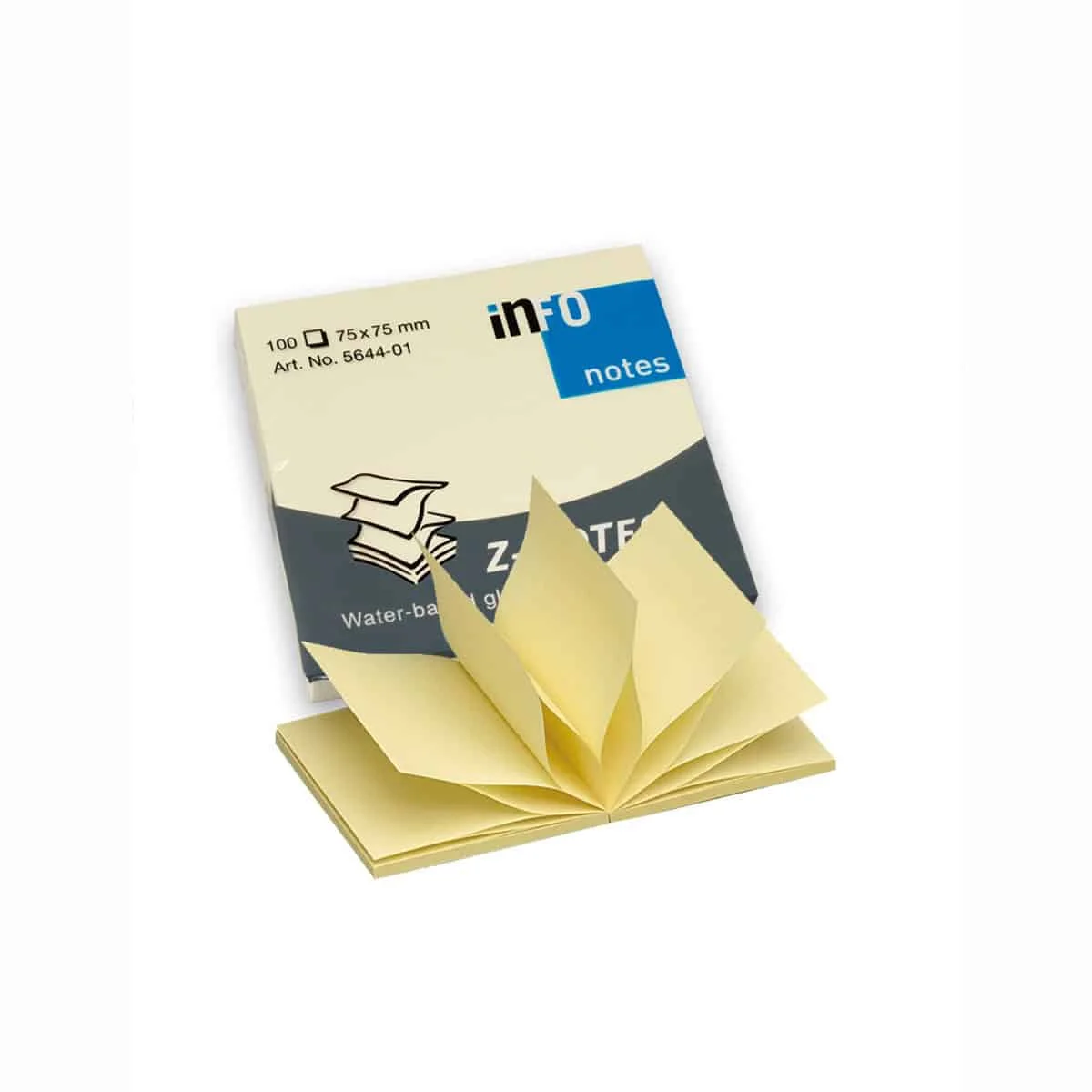 Φωτογραφία προϊόντος: INFO NOTES ΧΑΡΤΑΚΙΑ POST IT 5646-01 Z NOTES Κίτρινα