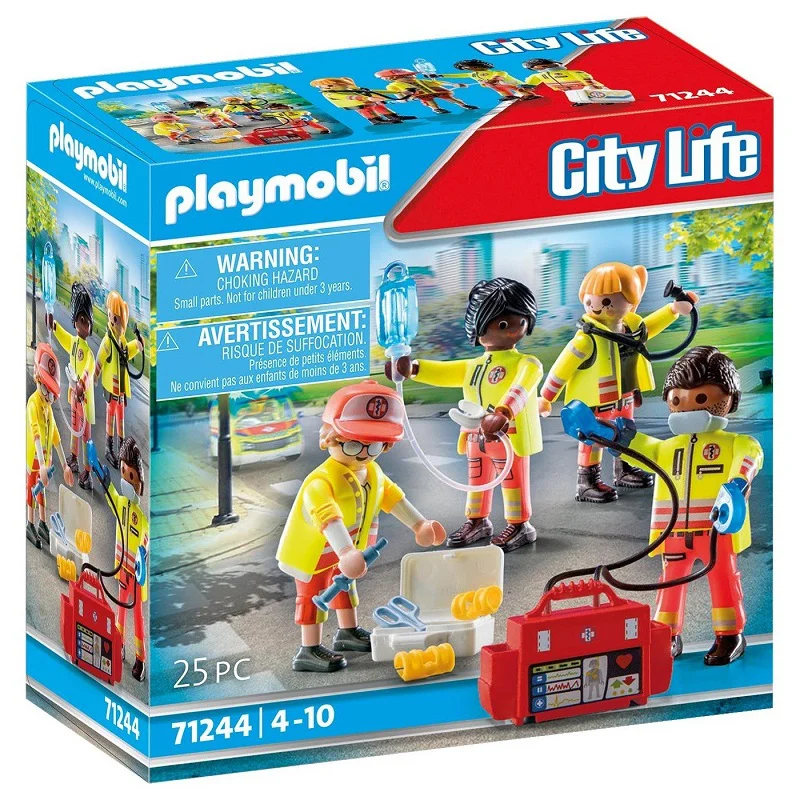 Φωτογραφία προϊόντος: Playmobil City Life Ομάδα Διάσωσης 71244