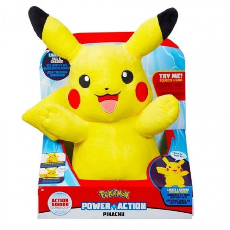 Φωτογραφία προϊόντος: Pokemon Λούτρινο Pikachu Power Action 25cm JW097834