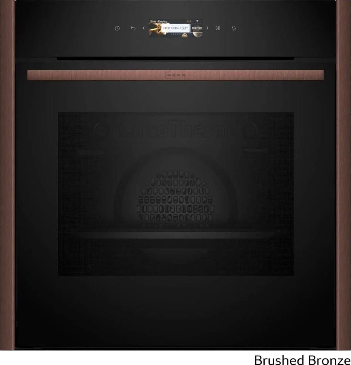 Φωτογραφία προϊόντος: Neff B29CR3AY0 Brushed Bronze Εντοιχιζόμενος Φούρνος NOV60E2B0 (B29CR3AY0 + Z9060BY0)