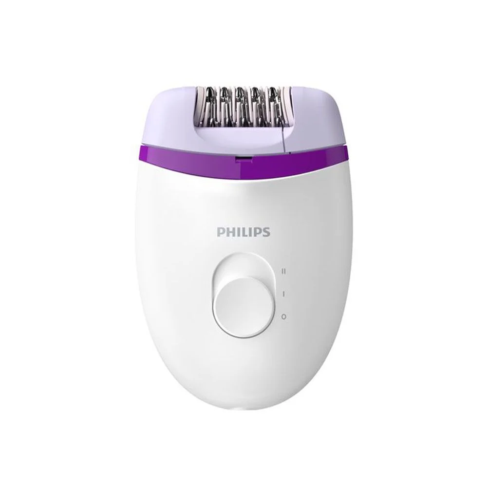 Φωτογραφία προϊόντος: Philips Αποτριχωτική Μηχανή BRE225/00 Satinelle Essential Λευκή/Μωβ