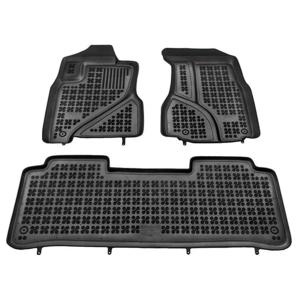 Φωτογραφία προϊόντος: Honda CR-V (2002-2007) λαστιχένια μαύρα πατάκια σκαφάκια Rezaw Plast - 3τμχ