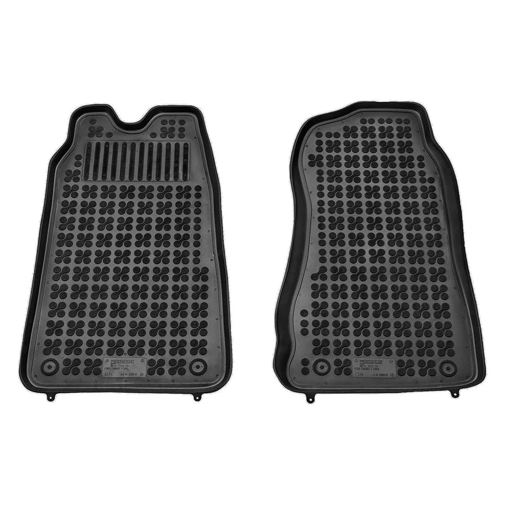 Φωτογραφία προϊόντος: Ford Transit (2000-2014) λαστιχένια μαύρα πατάκια σκαφάκια Rezaw Plast - 2τμχ