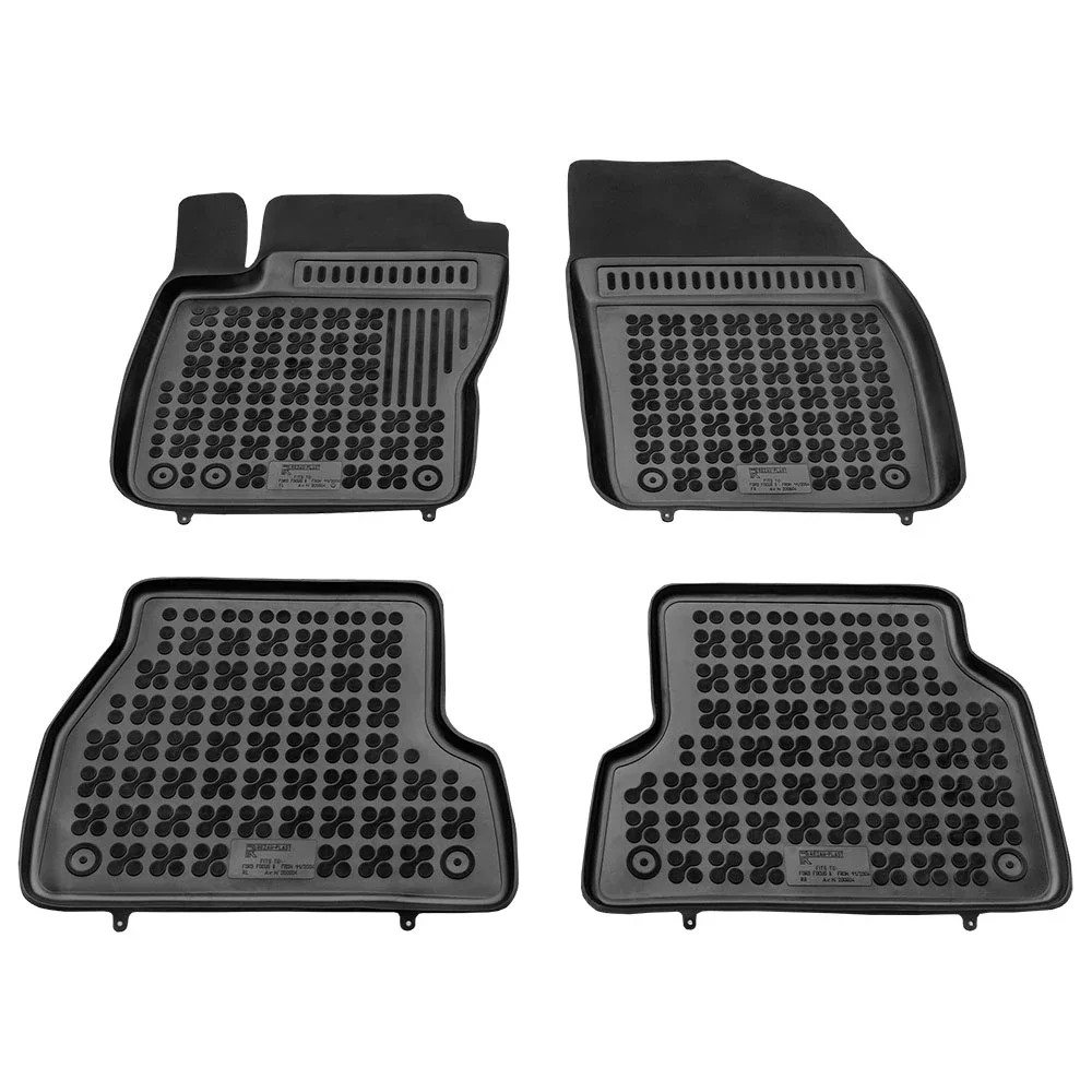 Φωτογραφία προϊόντος: Ford Focus (2004-2011) λαστιχένια μαύρα πατάκια σκαφάκια Rezaw Plast - 4τμχ