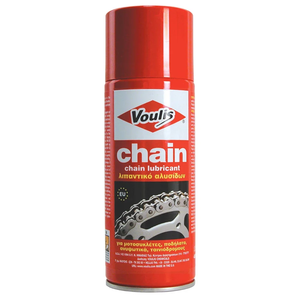 Φωτογραφία προϊόντος: Voulis Chain Λιπαντικό αλυσίδων 400ml