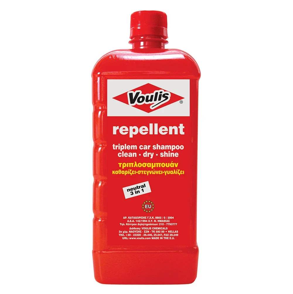 Φωτογραφία προϊόντος: Voulis Repellent Τριπλοσαμπουάν (3σε1) 1000ml