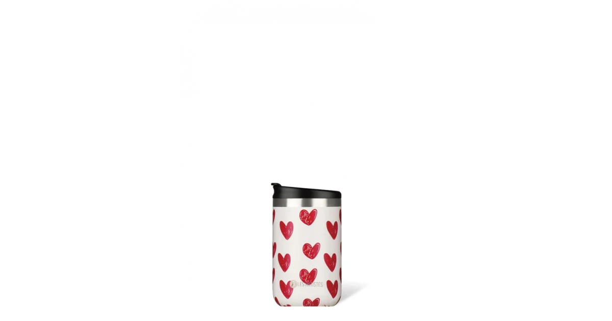 Φωτογραφία προϊόντος: Les Artistes Travel Mug Heart mat 350ml