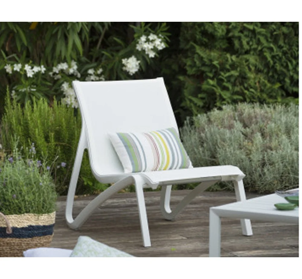 Φωτογραφία προϊόντος: Grosfillex France Sunset lounge καρέκλα T30 - Grey 74x83x89(38)cm