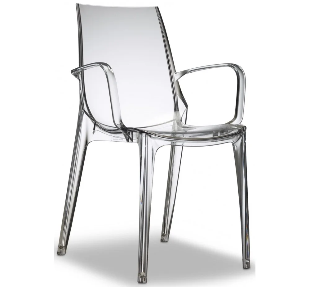 Φωτογραφία προϊόντος: SCAB Giardino SpA Vanity πολυθρόνα 100 - transparent 57x55x87(47)cm - 1 τμχ