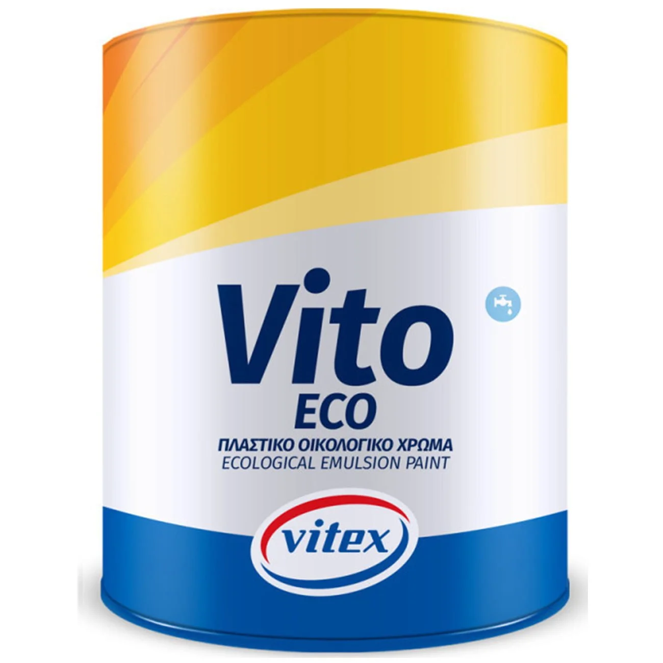Φωτογραφία προϊόντος: Vitex Vito Eco Oικολογικό Πλαστικό Χρώμα Eσωτερικής Xρήσης 3L - 3000