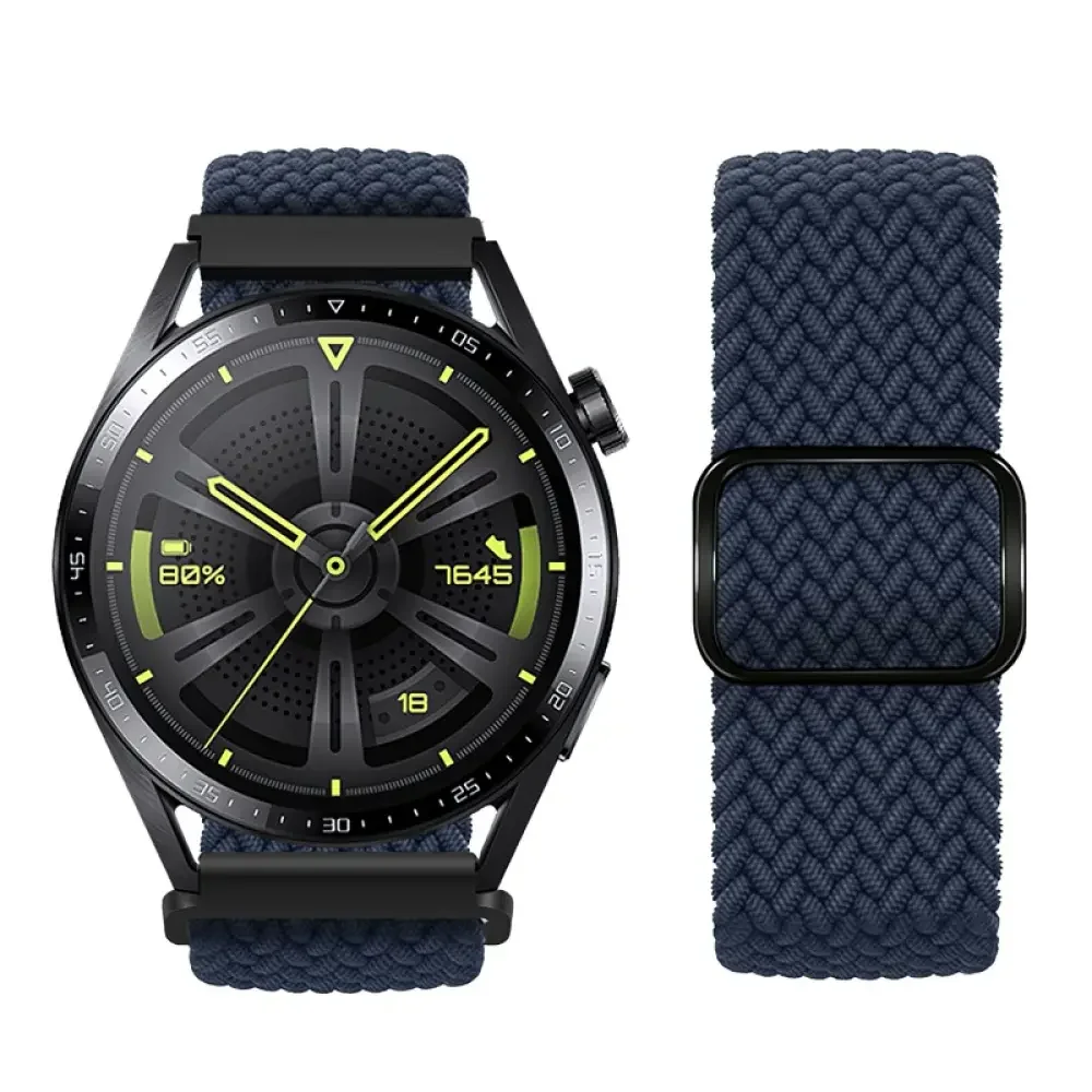 Φωτογραφία προϊόντος: Watchband Hoco WH03 Jane Eyre Series από Ultra-Thin Nylon για Samsung Huawei Xiaomi Vivo κα 22mm Universal Σκούρο Μπλε