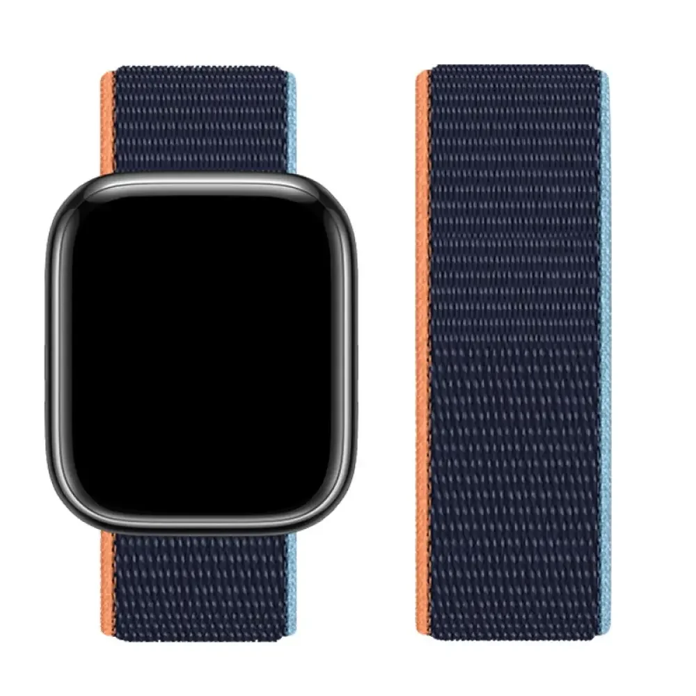 Φωτογραφία προϊόντος: Watchband Hoco WA02 38/40/41mm από Nylon για Apple Watch series 1/2/3/4/5/6/7/8/SE Dark Navy